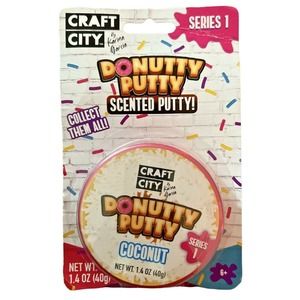 Craft City Series 1 DONUTTTY (DONUT) PUTTY COCONUT 1.4 OZ